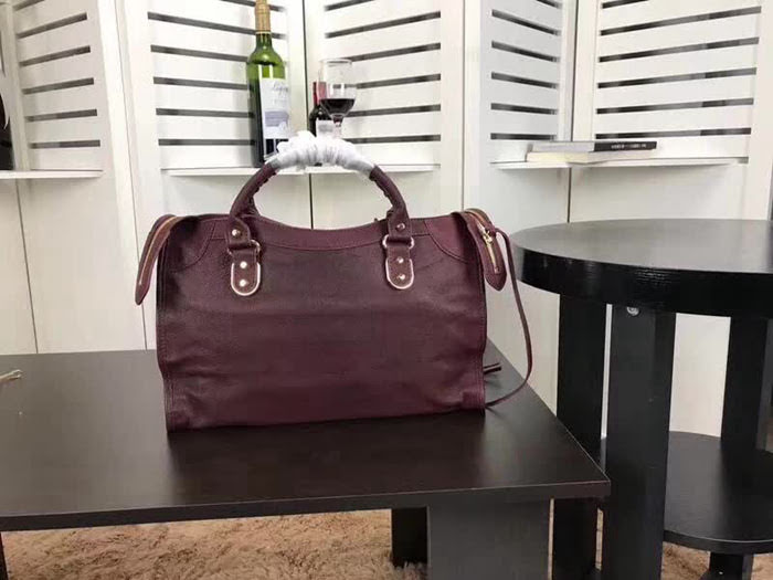BALENCIAG巴黎世家 經典機車 原版 山羊皮包邊五金款 手提肩背斜挎包  BL1425